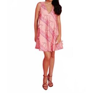 NEW CELIA B cassiopeia mini dress in pink